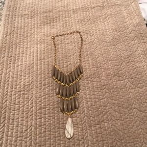 Anthropologie tear drop necklace